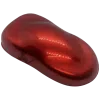 apple red cande spray out over silver surfer base coat