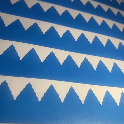 arrowhead pattern stencil