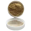 bronzer pearl in jar spilling onto the lid in front of it
