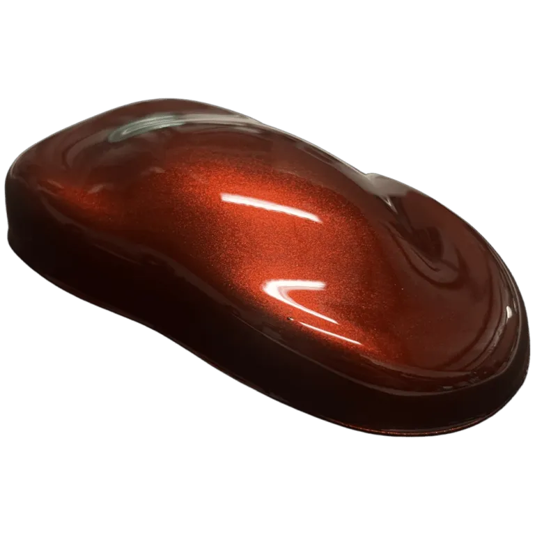 cinnamon cande paint over silver basecoat
