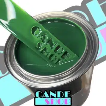 unreduced ectoplasm cande in a can on a mixing stick