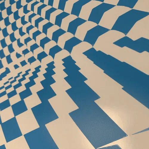 illusion steps stencil