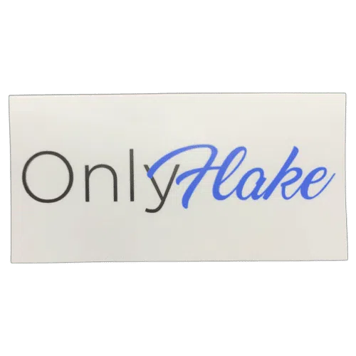 only flake sticker