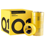 Q1 Premium Masking Tape - Comparable to 3M Yellow Masking Tape