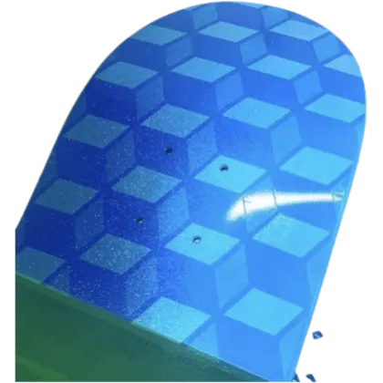 qbert 3d cube stencil