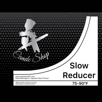 slow urethane reducer label
