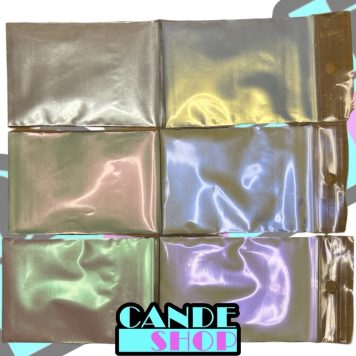 xirallic pearl sample pack - six 5g bags of sir alec pearls in white, gold, red, blue, green and purple